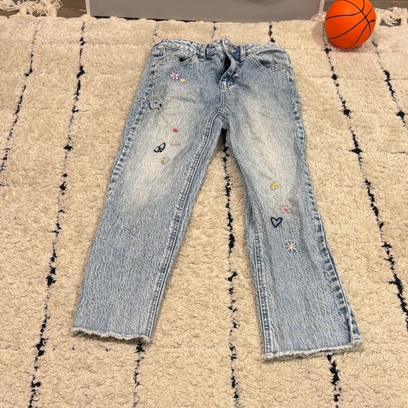 Cat & Jack Embroidered Jeans - Picture 1 of 5
